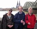 La photo touristique classique, devant la cathédrale et le Hohenzollernbrücke