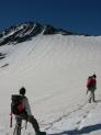 L'Aiguille du Goléon, c'est juste là-haut à gauche.