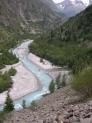 Sur le Vénéon, des adeptes du rafting