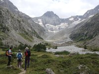 Le glacier a bien régressé et, du coup, ...