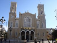 La nouvelle métropole,  ou cathédrale de l'Annonciation, construite entre 1842 et 1862, à partir du marbre de 72 églises démolies.