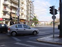 Près de l'hôtel, aujourd'hui la circulation est filtrée.