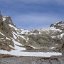 La retenue du lac artificiel de la Fous.  Sert à alimenter la centrale du Countet (dans la vallée, nous irons d'ailleurs voir plus tard).