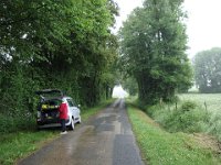 Vers Chalon-sur-Saône , petit détour pour pique-niquer en écoutant les oiseaux.