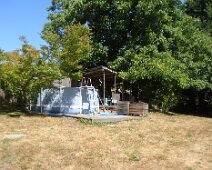 ... puis au Tartarin. Par cette canicule la piscine a bien servi ...
