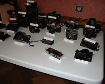 Une collection d'appareils anciens...